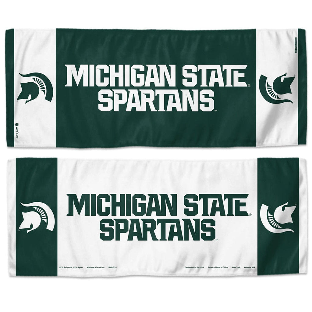 Towel Cooling Michigan State Spartans Cooling Towel 12x30 - Special Order 099606239280