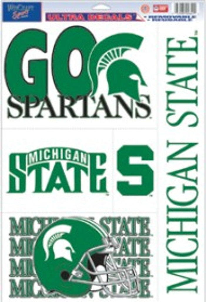Decal 11x17 Multi Use Michigan State Spartans Decal 11x17 Ultra 032085006424