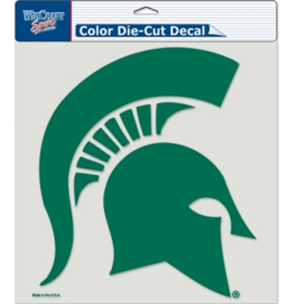 Decal 8x8 Perfect Cut Color Michigan State Spartans Decal 8x8 Die Cut Color 032085803382