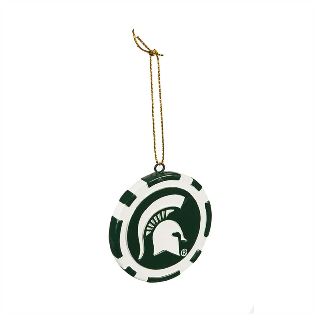 Ornament Game Chip Michigan State Spartans Ornament Game Chip 808412961618