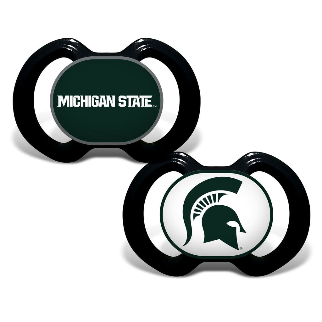 Pacifier 2 Pack Michigan State Spartans Pacifier 2 Pack - Special Order 817407021992