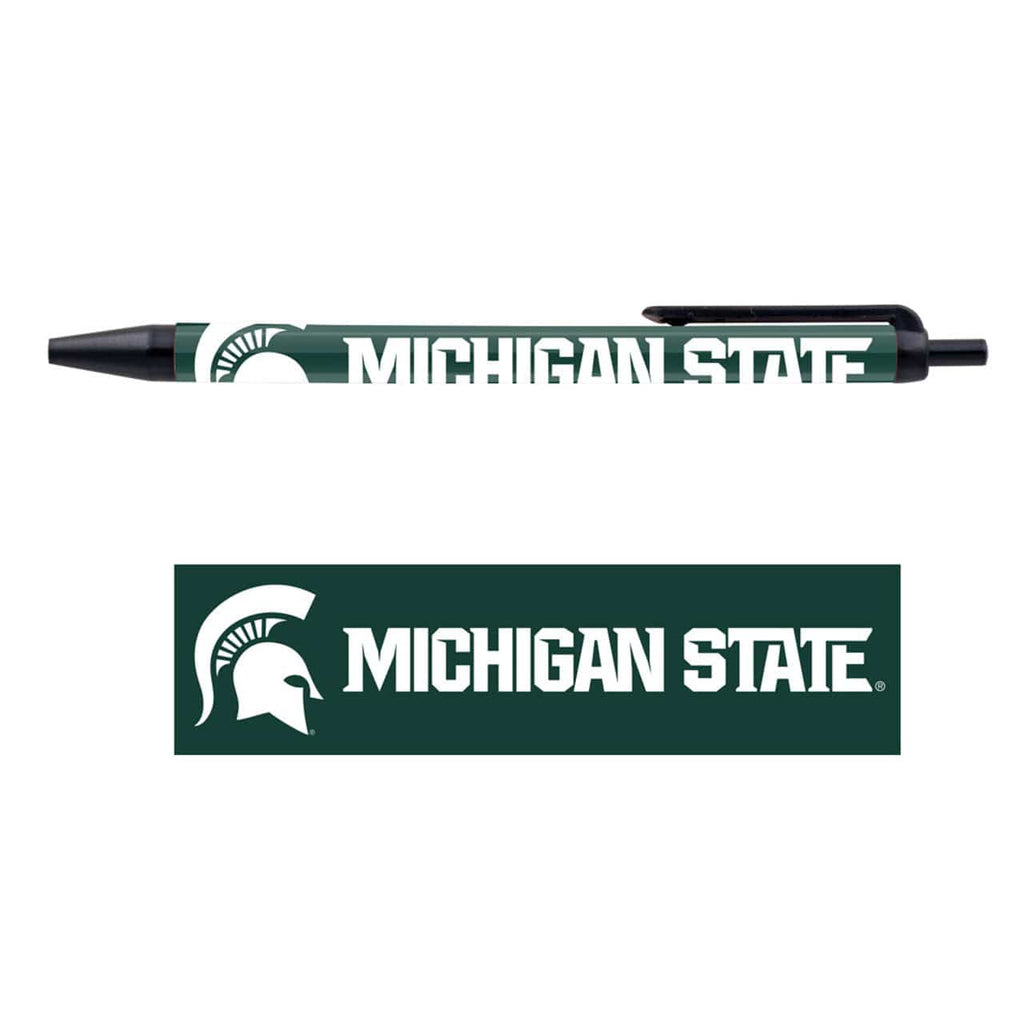 Pens Click Style 5 Pack Michigan State Spartans Pens 5 Pack 032085303875