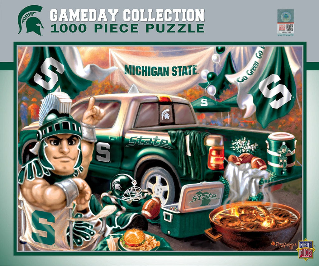 Puzzle 1000 Piece Michigan State Spartans Puzzle 1000 Piece Gameday Design 705988010415