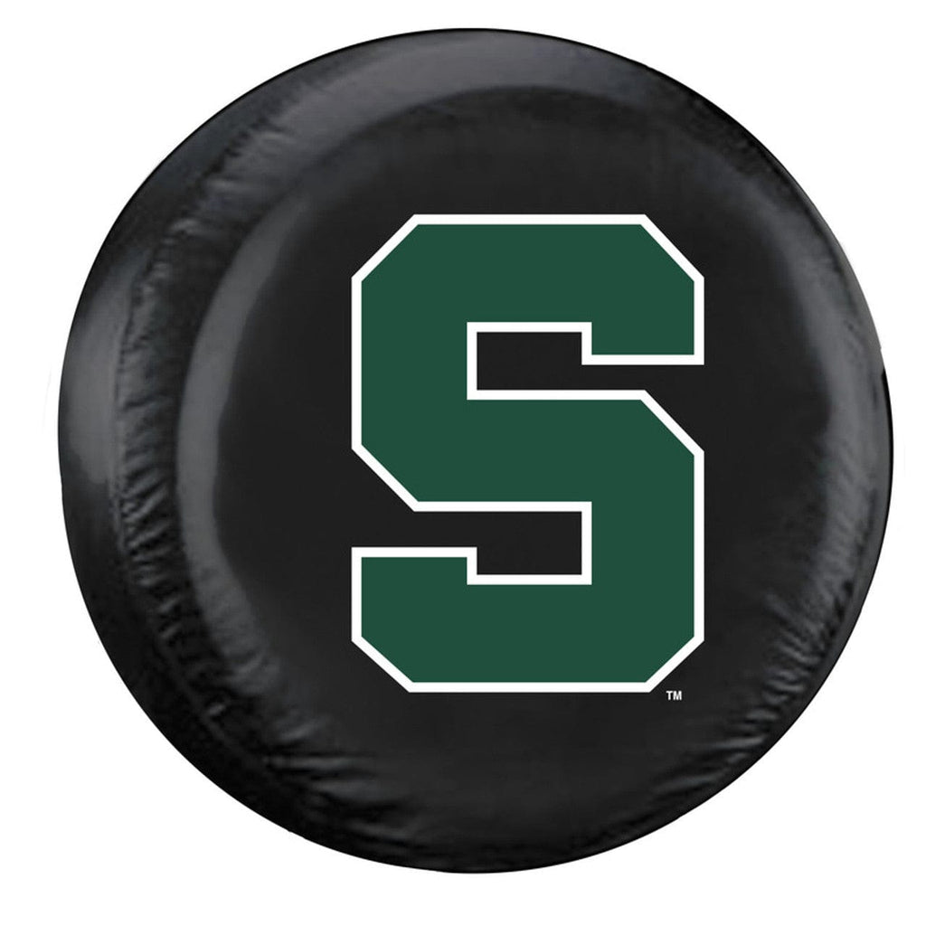 Michigan State Spartans Michigan State Spartans Tire Cover Large Size Black CO 023245583398