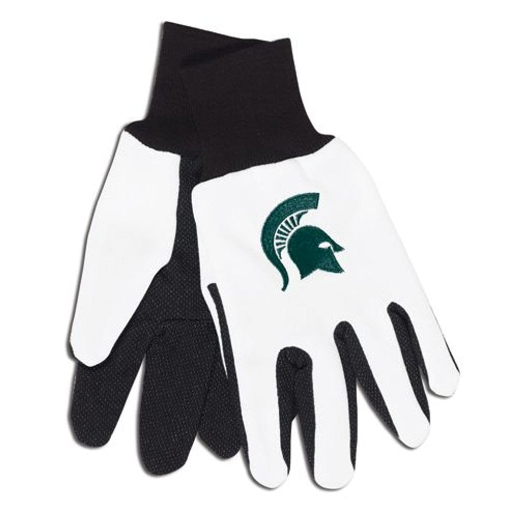 Gloves Michigan State Spartans Two Tone Gloves - Adult 099606939616