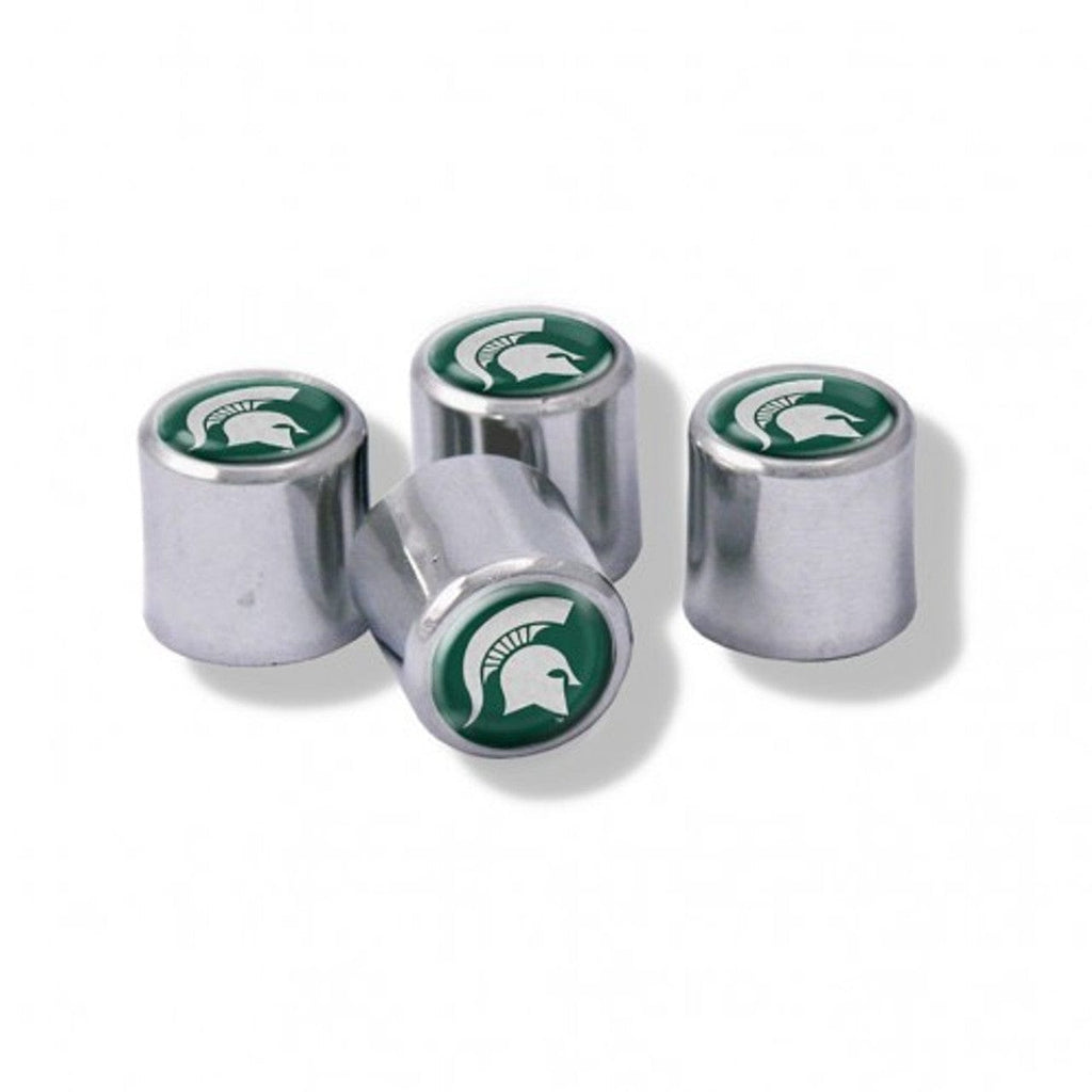 Auto Valve Stem Caps Michigan State Spartans Valve Stem Caps - Special Order 614934551943