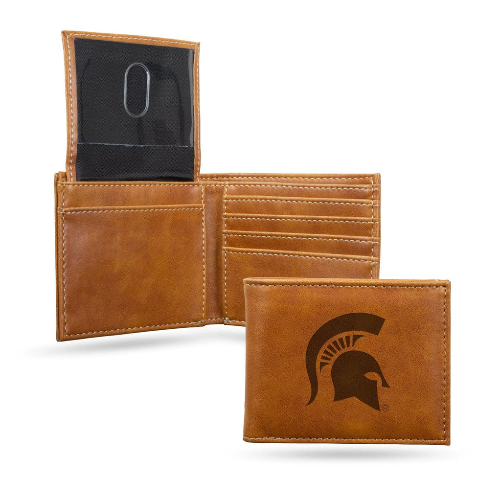 Wallets Michigan State Spartans Wallet Billfold Laser Engraved 767345877949