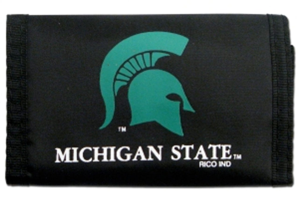 Wallet Nylon Trifold Michigan State Spartans Wallet Nylon Trifold 024994990284