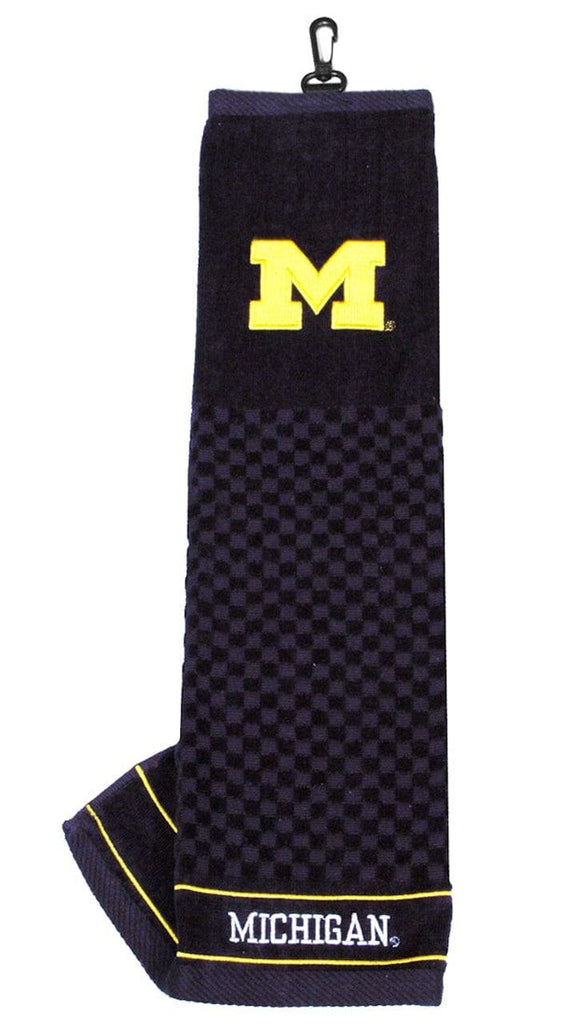 Golf Towel 16x22 Embroidered Michigan Wolverines 16"x22" Embroidered Golf Towel 637556222107