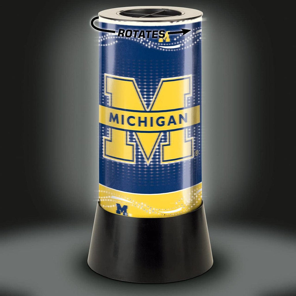 Collectibles Michigan Wolverines Lamp Rotating Desk Style 010943254958