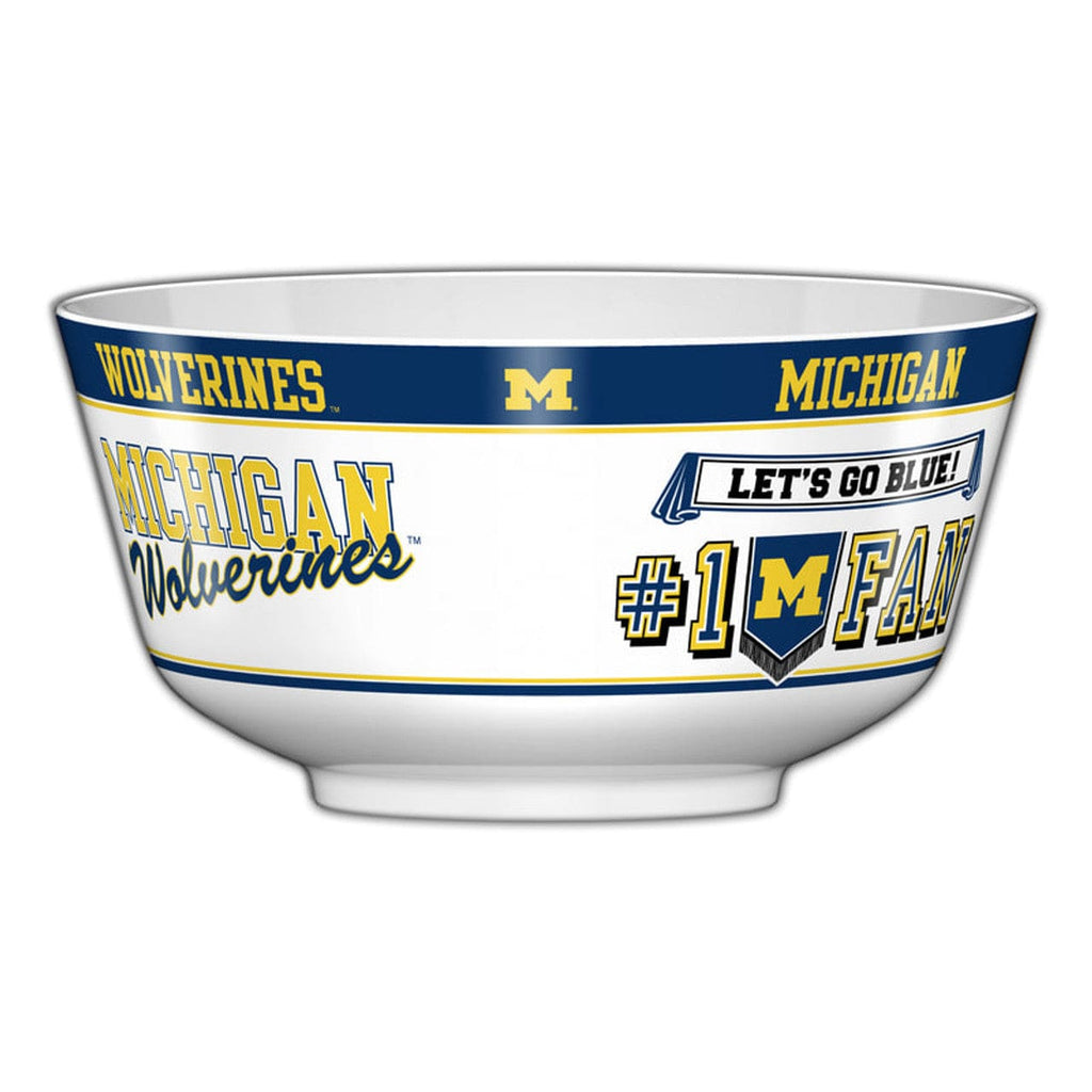 Michigan Wolverines Michigan Wolverines Party Bowl All JV CO 023245554404