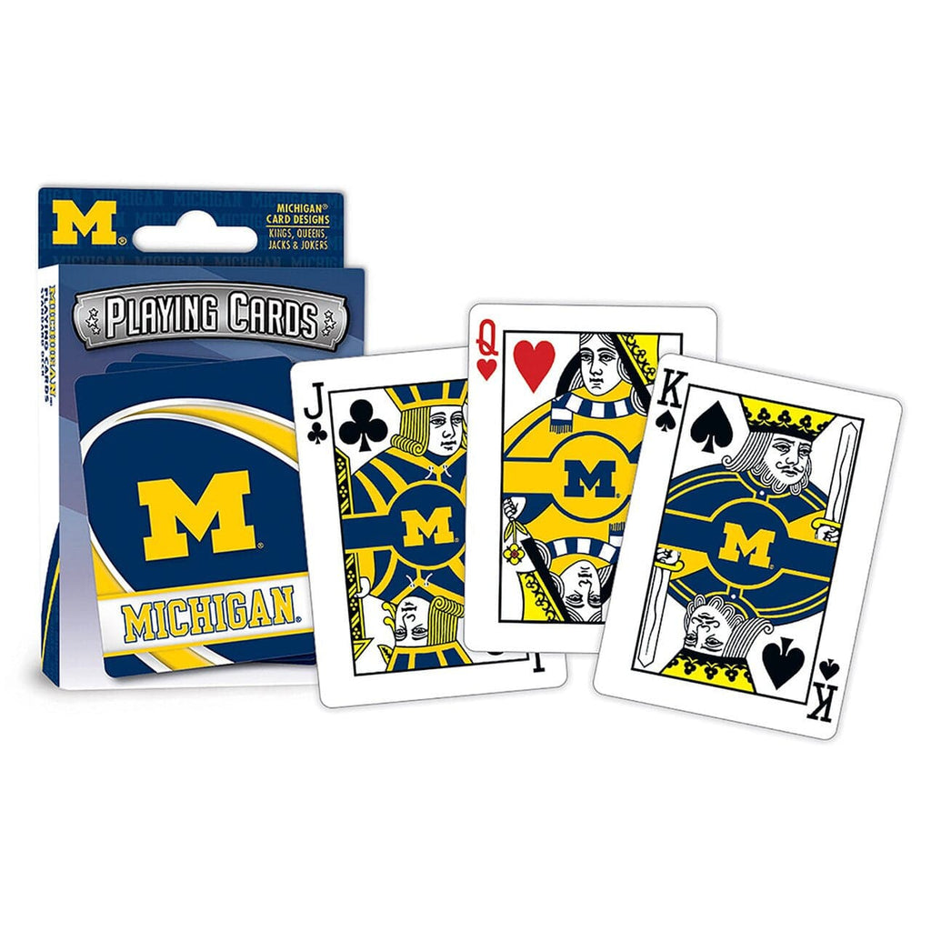 Playing Cards Michigan Wolverines Playing Cards Logo 705988917714
