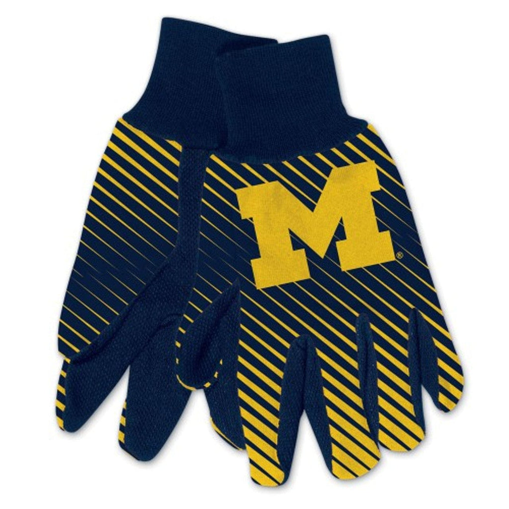 Gloves Michigan Wolverines Two Tone Gloves - Adult 099606939609