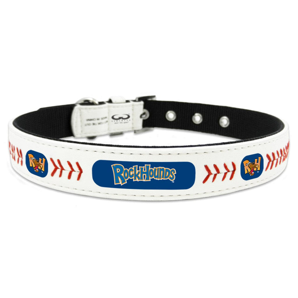 Close-Outs Midlands RockHounds Pet Collar Leather Size Large CO 844214065161