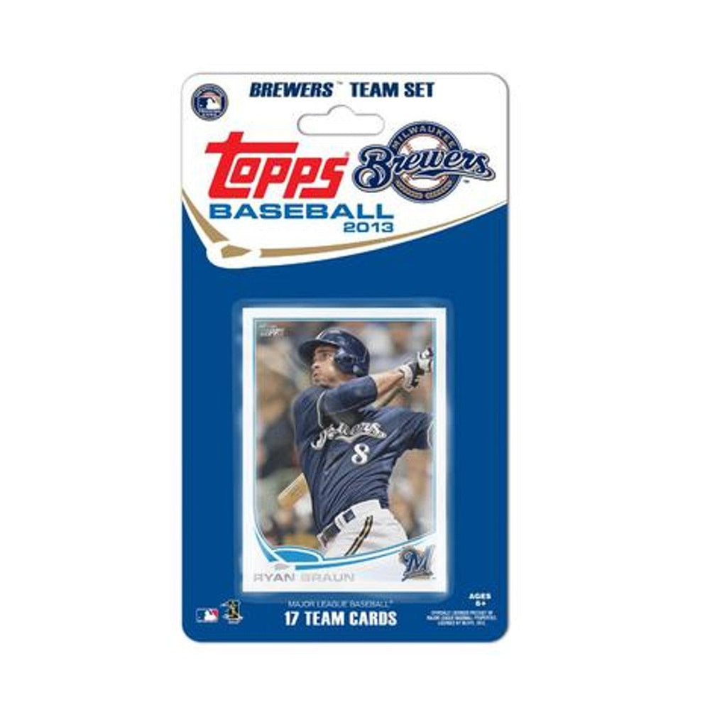 Collectibles Milwaukee Brewers 2013 Topps Team Set 887521004485
