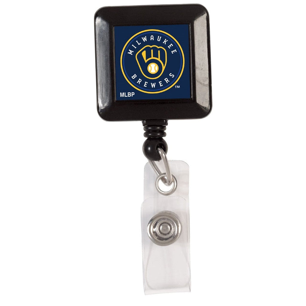 Milwaukee Brewers Milwaukee Brewers Badge Holder Retractable Special Order 032085153050
