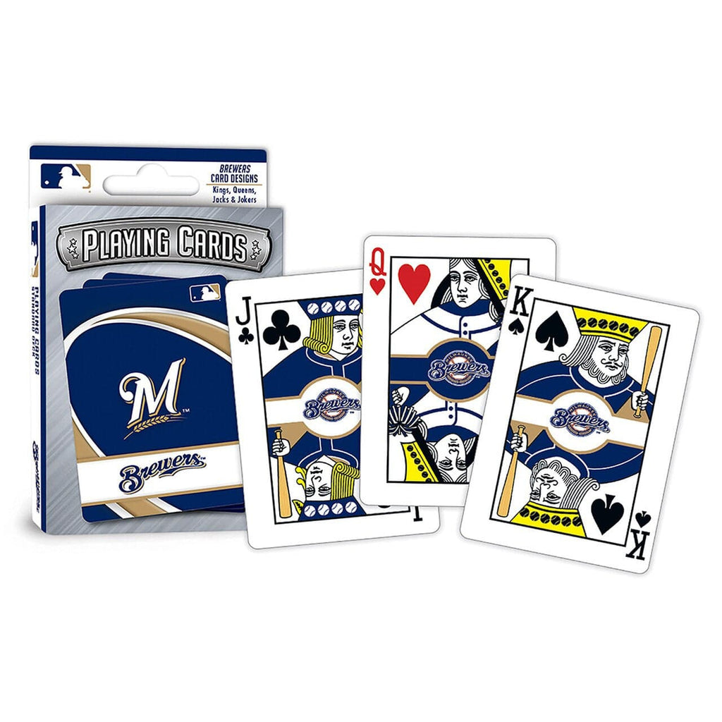 Playing Cards Milwaukee Brewers Playing Cards Logo 705988917431
