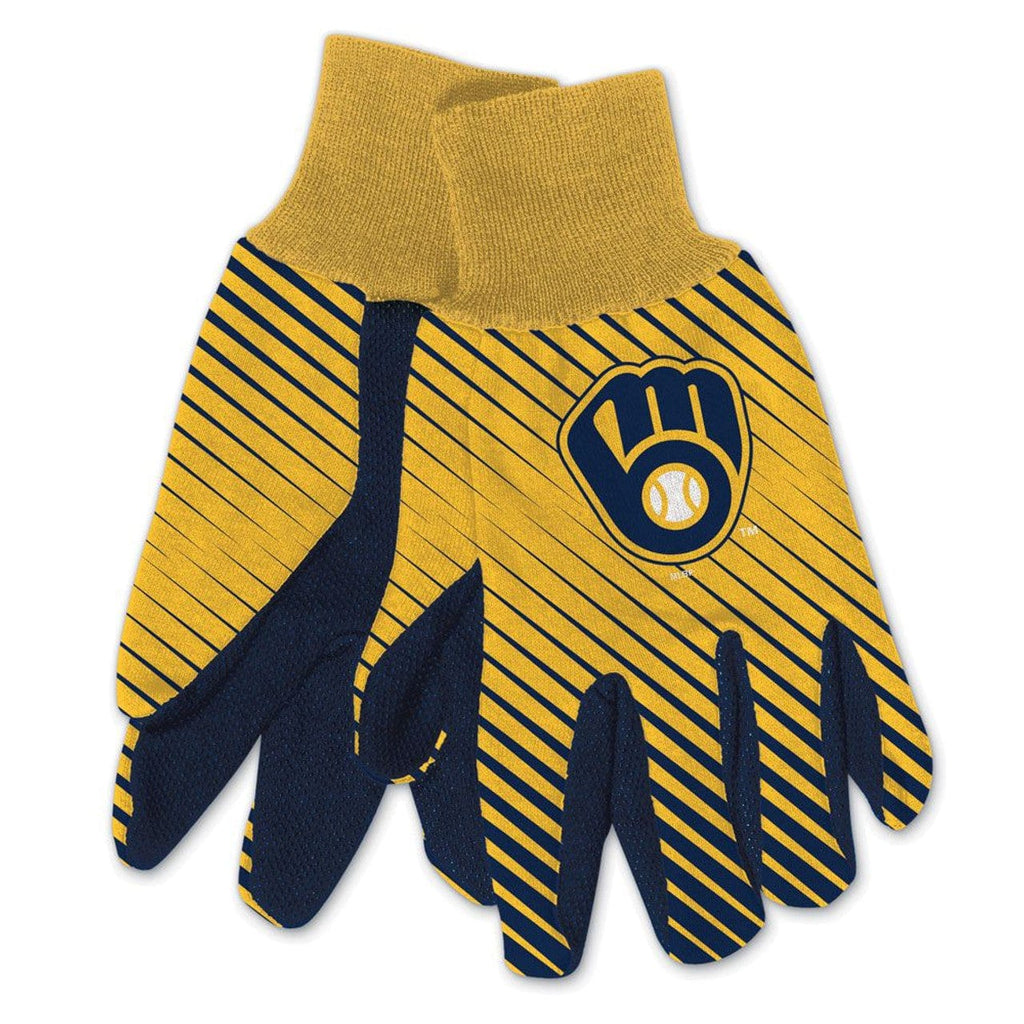 Pending Image Upload Milwaukee Brewers Two Tone Gloves - Adult Size 099606940735
