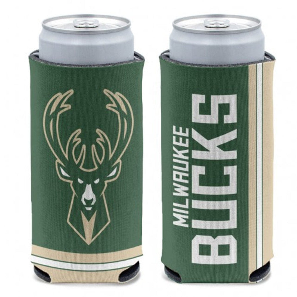 Slim Can Coolers Milwaukee Bucks Can Cooler Slim Can Design 194166086920