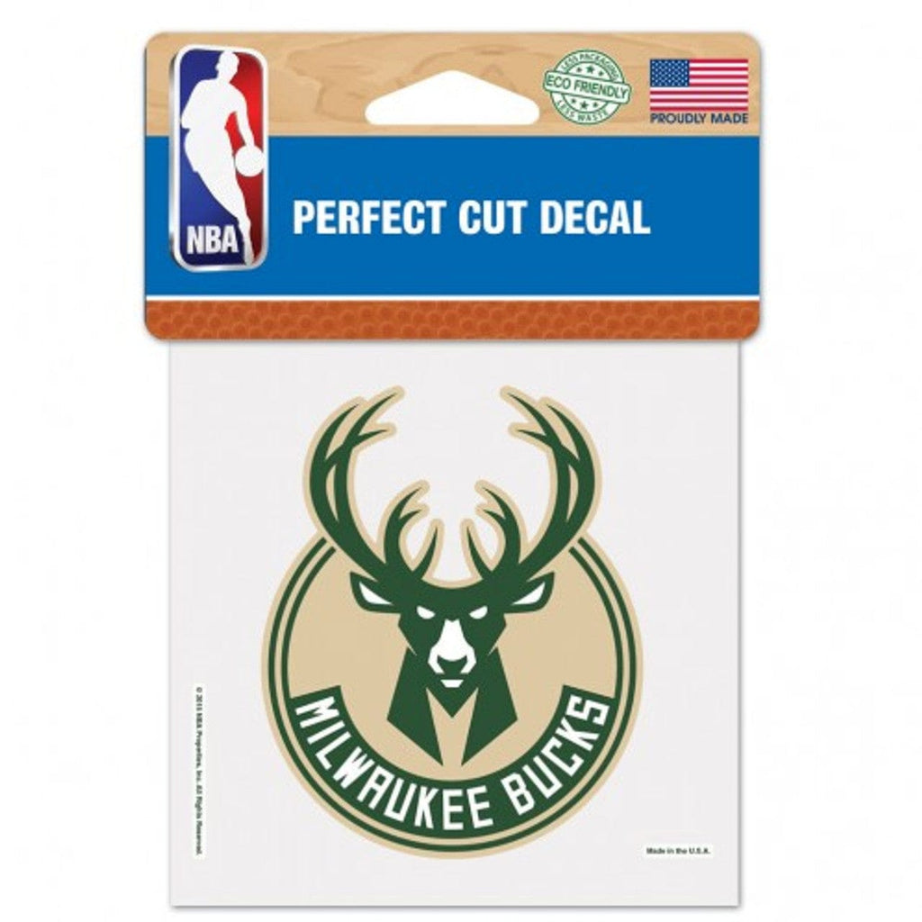 Decal 4x4 Perfect Cut Color Milwaukee Bucks Decal 4x4 Perfect Cut Color 032085217523