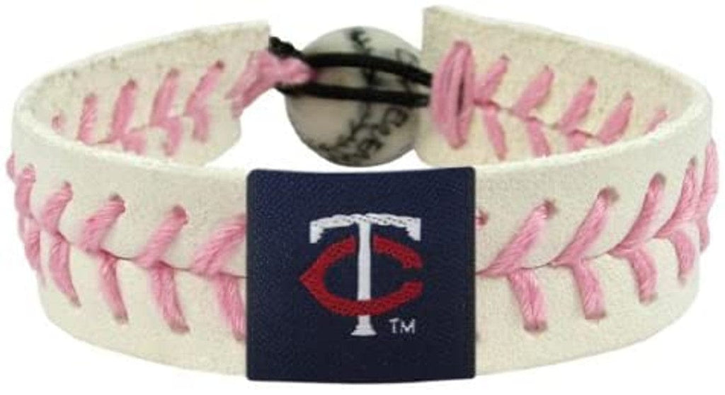 Minnesota Twins Minnesota Twins Bracelet Baseball Pink Alternate CO 844214012264