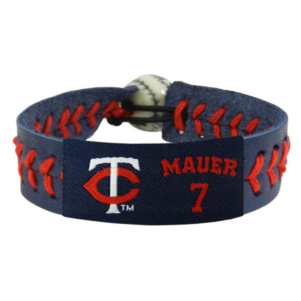 Minnesota Twins Minnesota Twins Bracelet Team Color Baseball Joe Mauer CO 844214009943