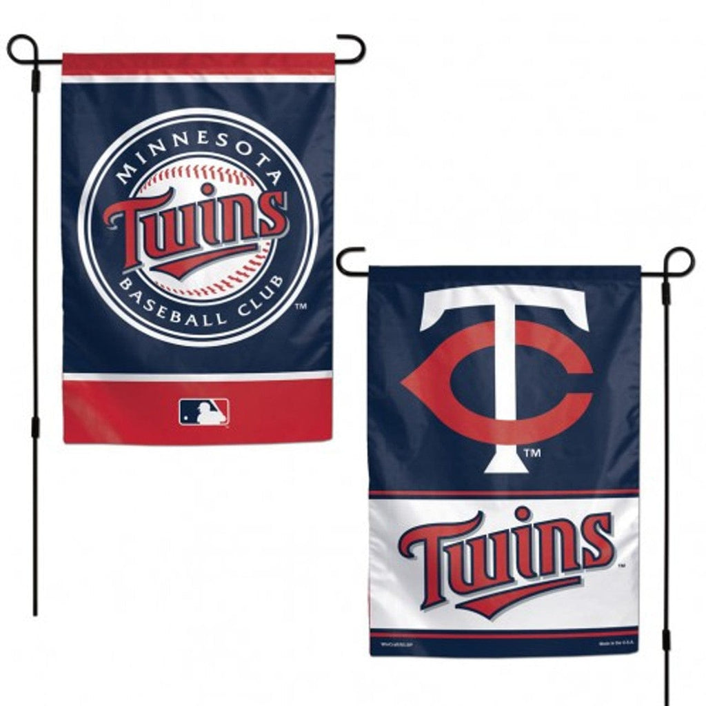 Flags 12x18 Minnesota Twins Flag 12x18 Garden Style 2 Sided 032085162847