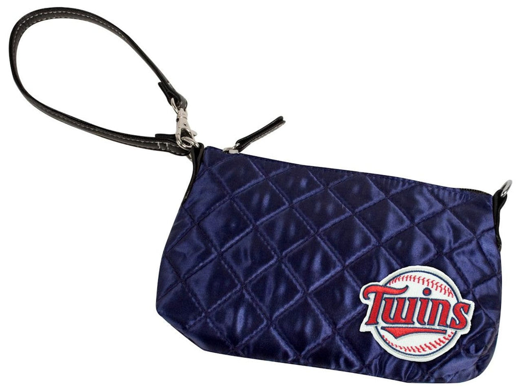 Bags Misc. Minnesota Twins Quilted Wristlet Purse 686699048440