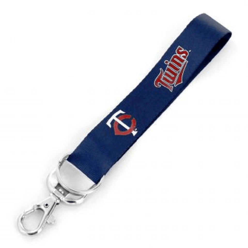 Lanyard Wristlets Minnesota Twins Wristlet Keychain Deluxe 763264580892