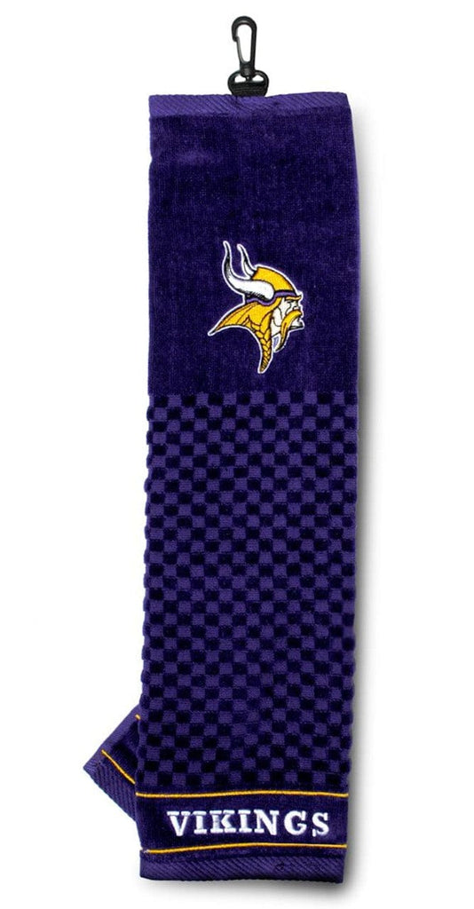 Golf Towel 16x22 Embroidered Minnesota Vikings 16"x22" Embroidered Golf Towel 637556316103