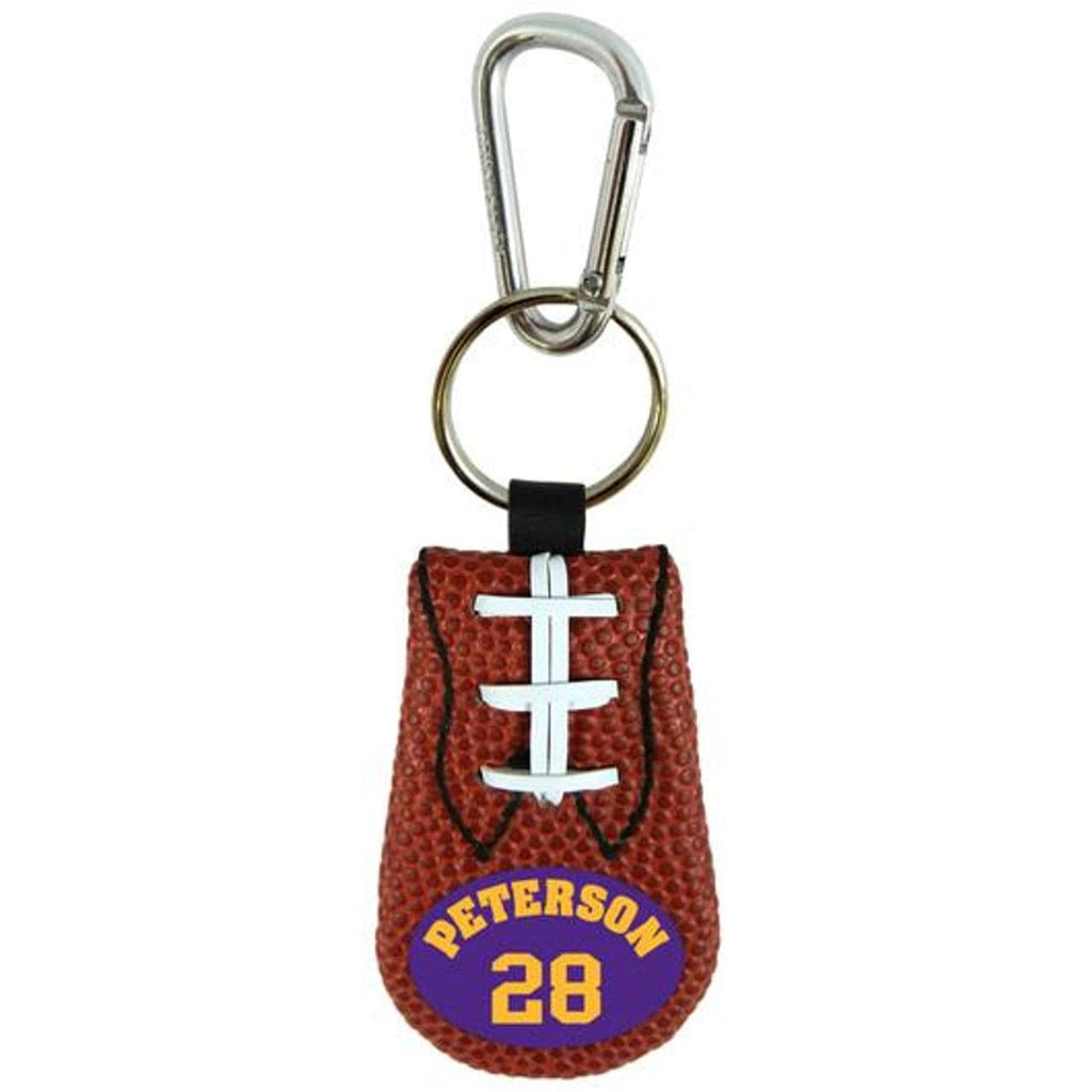 Keychain Gamewear Classic Minnesota Vikings Adrian Peterson Classic NFL Jersey Football Keychain 844214002289