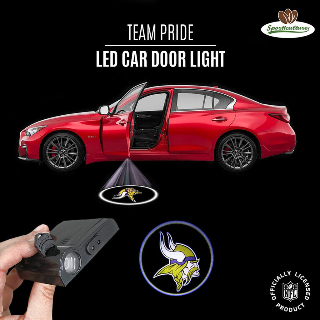 LED Auto Door Light Minnesota Vikings Car Door Light LED 810028056299