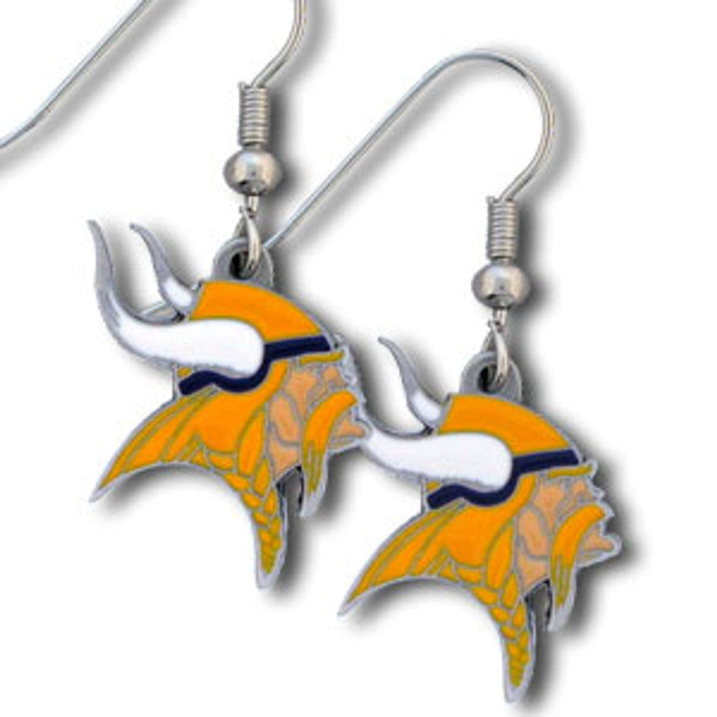 Jewelry Earrings Dangle Minnesota Vikings Dangle Earrings 754603091667