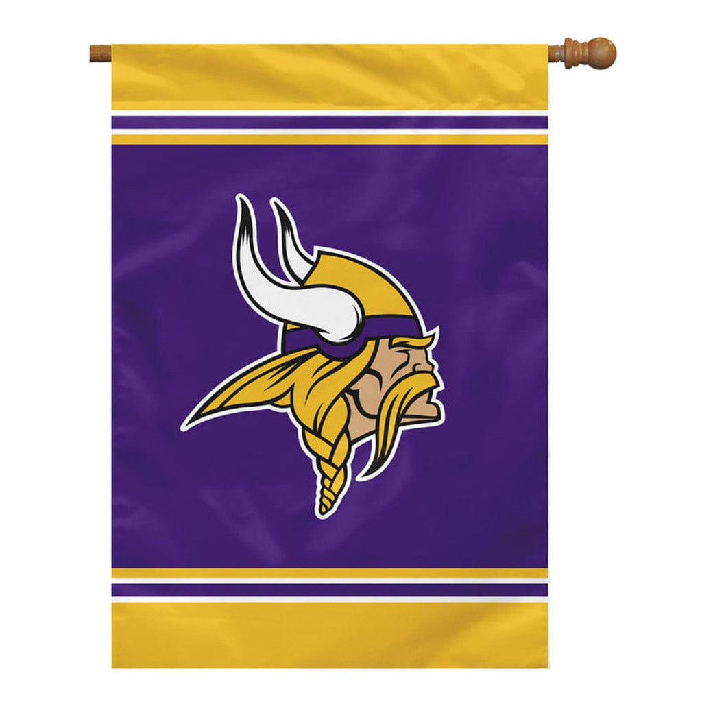 Minnesota Vikings Minnesota Vikings Flag 28x40 House 1-Sided CO 023245946353