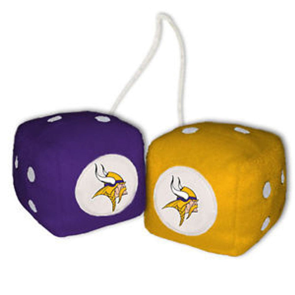 Minnesota Vikings Minnesota Vikings Fuzzy Dice CO 023245980357