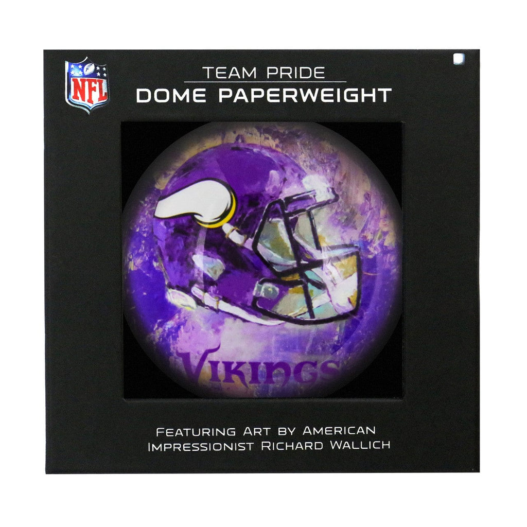 Paperweight Domed Minnesota Vikings Paperweight Domed 810079446384