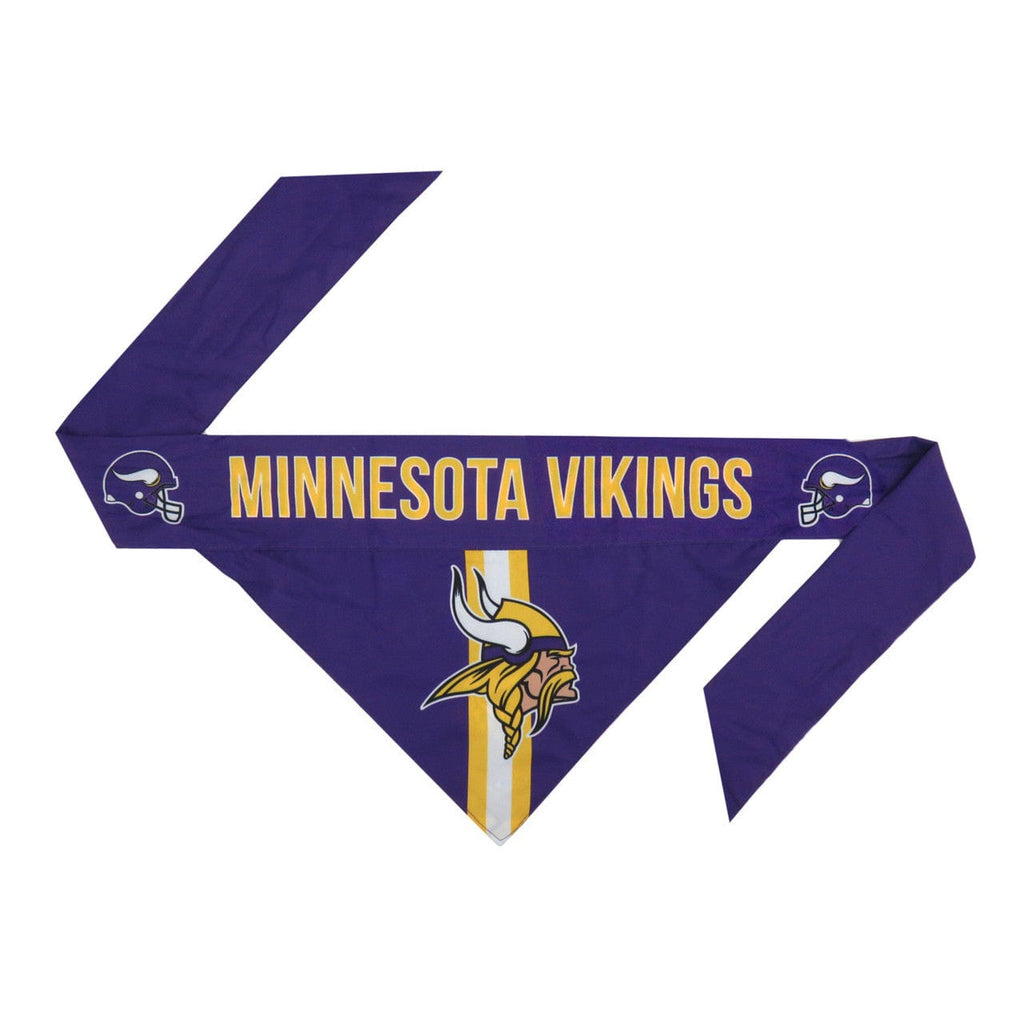 Pet Bandanna Minnesota Vikings Pet Bandanna Size L - Special Order 686699859138