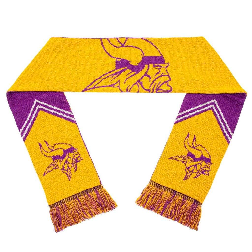 Scarf Reversible Stripe Style Minnesota Vikings Scarf - Reversible Stripe - 2016 190163170082