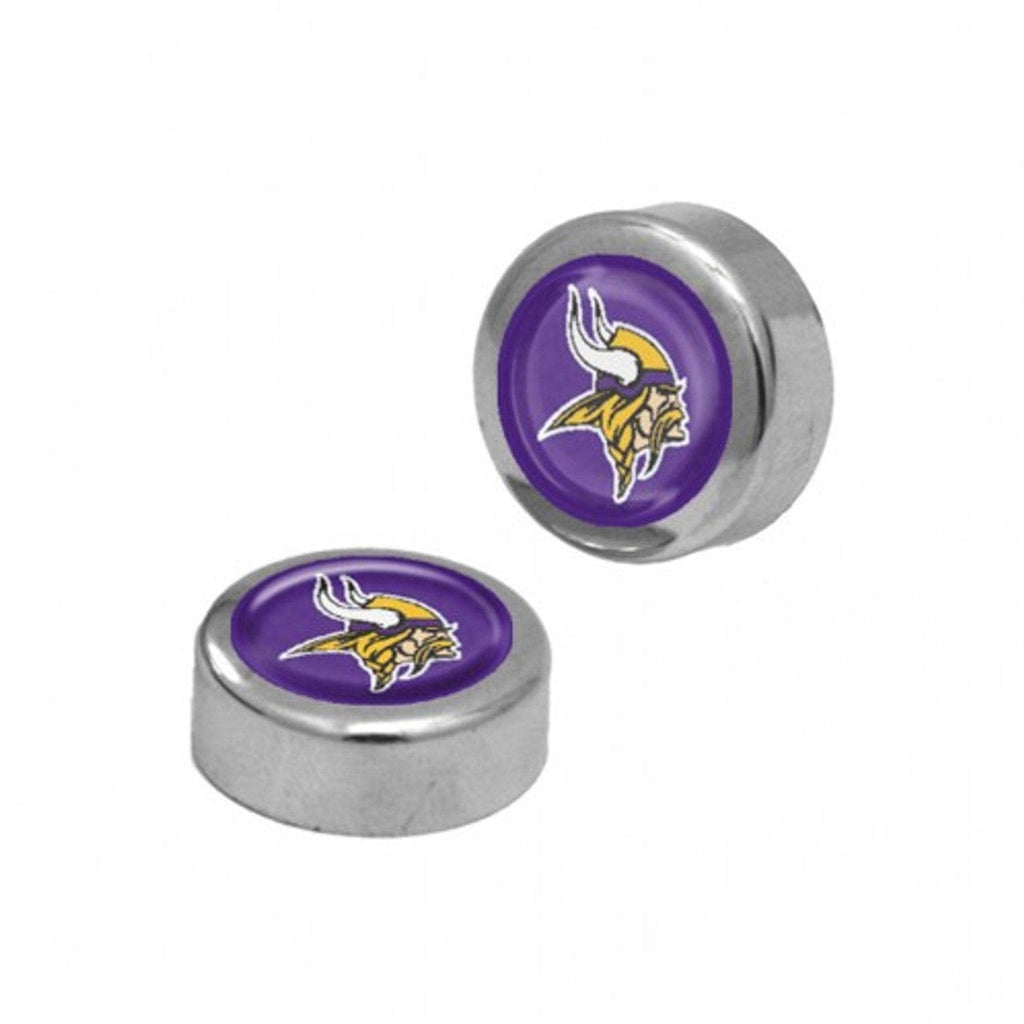 Auto Screw Caps Minnesota Vikings Screw Caps Domed - Special Order 614934336045