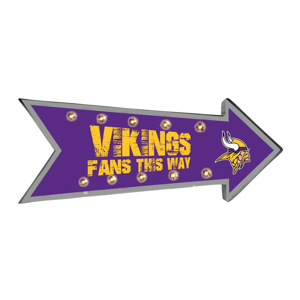 Sign Running Light Marquee Minnesota Vikings Sign Running Light Marquee 192797845503