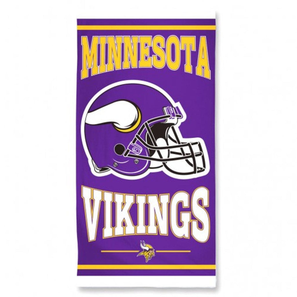 Towel Beach 30x60 Minnesota Vikings Towel 30x60 Beach Style 099606187512