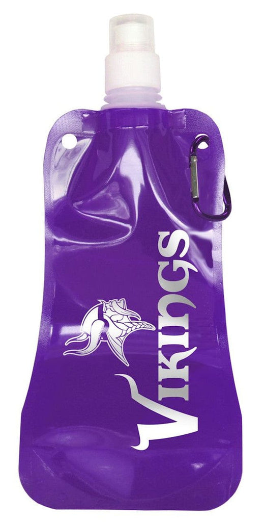 Minnesota Vikings Minnesota Vikings Water Bottle 16oz Foldable CO 846757209378