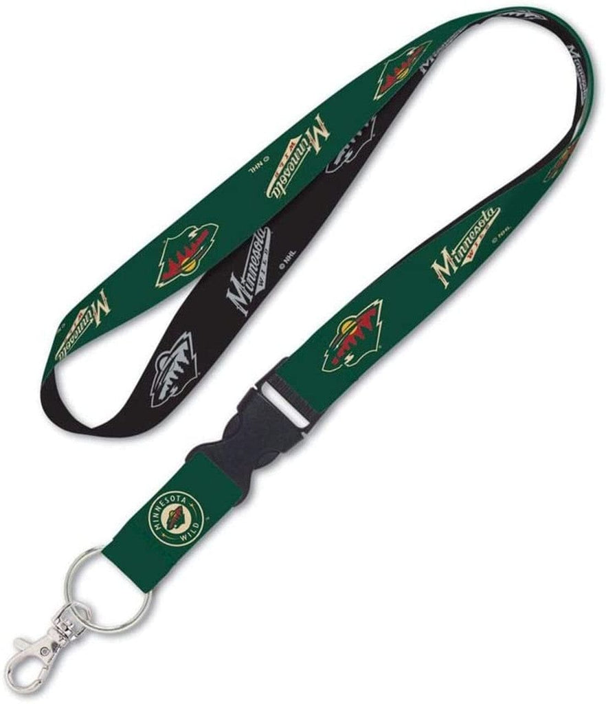 Lanyard Buckle Minnesota Wild Lanyard with Detachable Buckle 032085285065