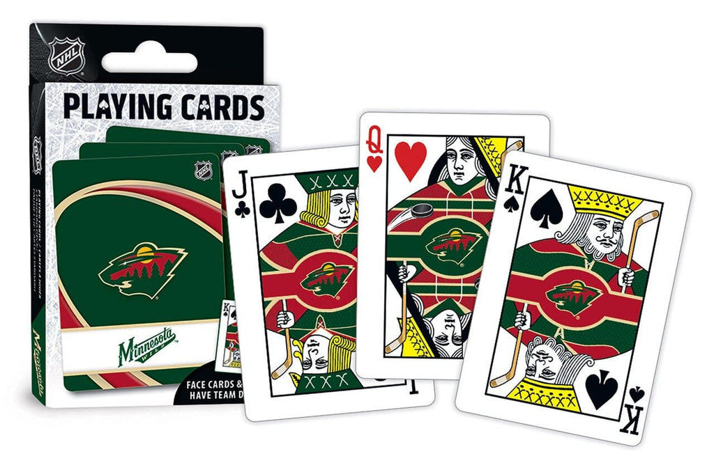 Playing Cards Minnesota Wild Playing Cards Logo 705988817854
