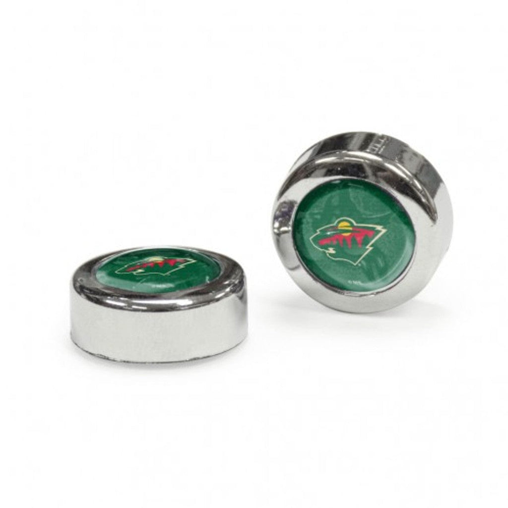 Auto Screw Caps Minnesota Wild Screw Caps Domed - Special Order 614934591505