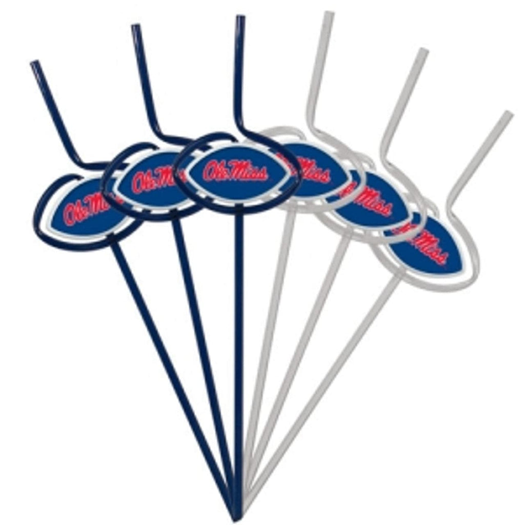 Mississippi Rebels Mississippi Rebels Team Sipper Straws CO 847504018991