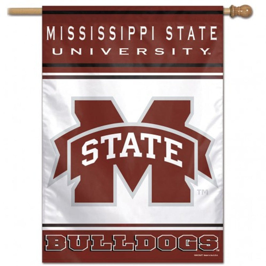 Banner 28x40 Mississippi State Bulldogs Banner 28x40 Vertical - Special Order 032085664563