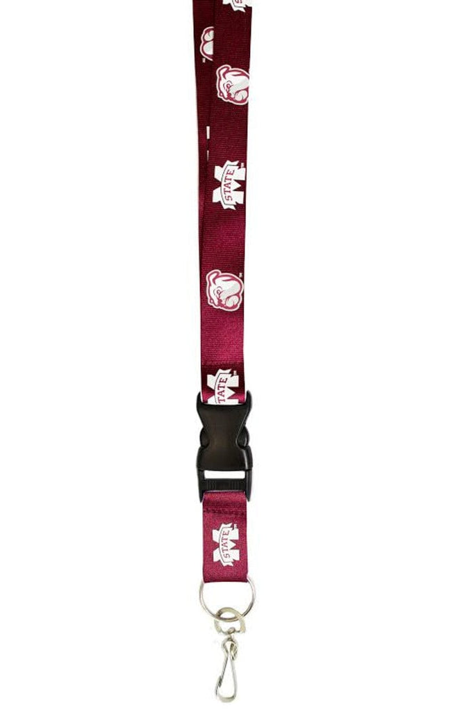 Lanyard Breakaway W Ring Mississippi State Bulldogs Lanyard Breakaway with Key Ring Style - Special Order 657175300185