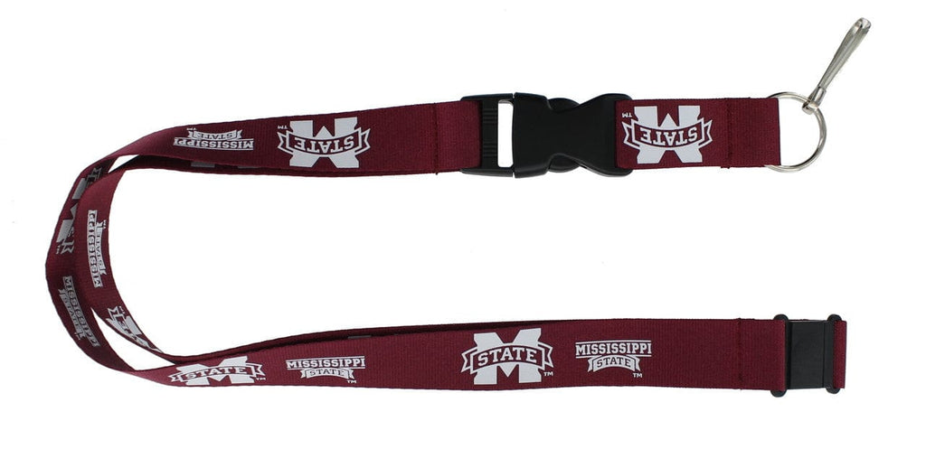 Lanyards Mississippi State Bulldogs Lanyard Maroon - Special Order 763264958783