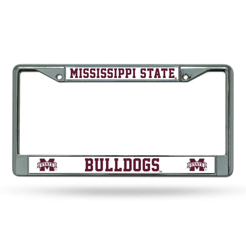 Mississippi State Bulldogs Mississippi State Bulldogs License Plate Frame Chrome 094746380403